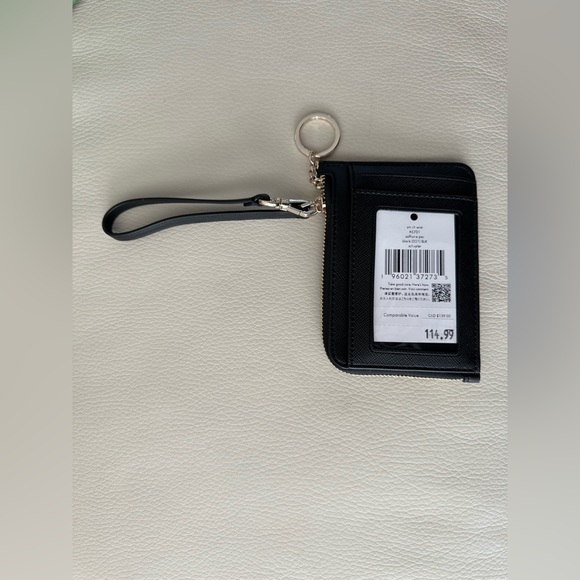 Kate Spade Small Wristlet Wallet With Key Ring - Picture 3 of 4